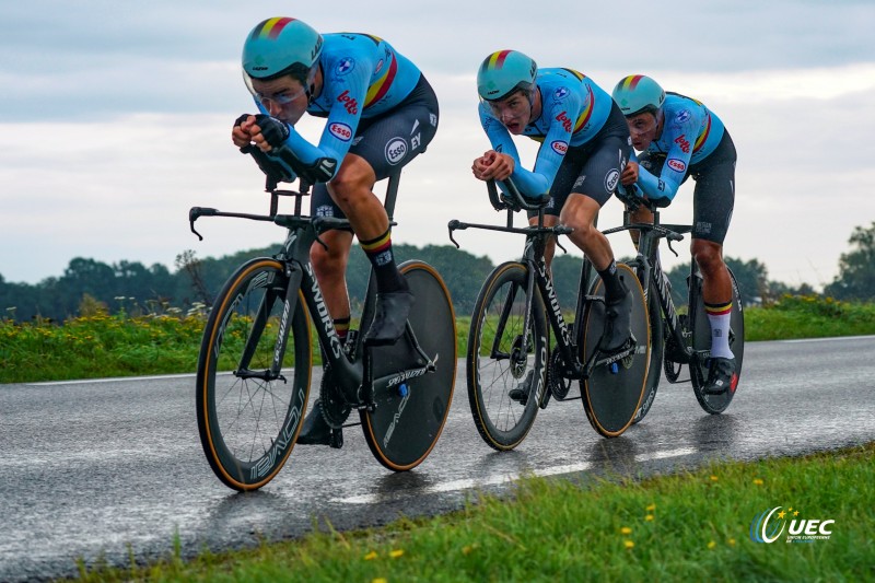 2023 UEC Road European Championships - Drenthe - Junior Mixed Team Relay - Emmen - Emmen 38, km - 21/09/2023 - Belgium - photo Massimo Fulgenzi/SprintCyclingAgency?2023